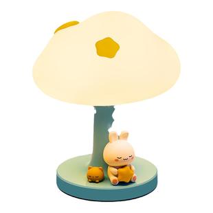 新款硅胶拍拍床头灯卧室睡眠儿童可爱小夜灯婴儿喂奶护眼充电台灯
