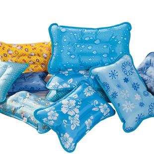 夏冰枕冰垫冰枕头成人午睡枕头儿童水枕降温冰凉枕冰晶水袋水床垫