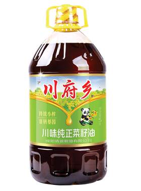 川府乡5升四川菜籽油非转基因