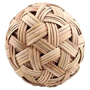 蹴鞠舞蹈道具手工编织藤球儿童古典舞跳舞表演出专用古代竹制藤球