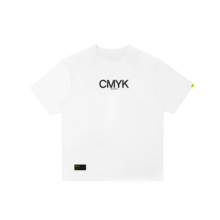 BUGOU原创品牌x广煜合作款 CMYK  设计师创意短袖T恤男女同款全棉