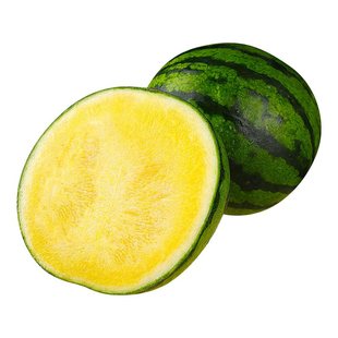 新鲜黄心西瓜当季水果脆甜冰淇淋西瓜薄皮黄瓤西瓜手撕麒麟瓜包邮