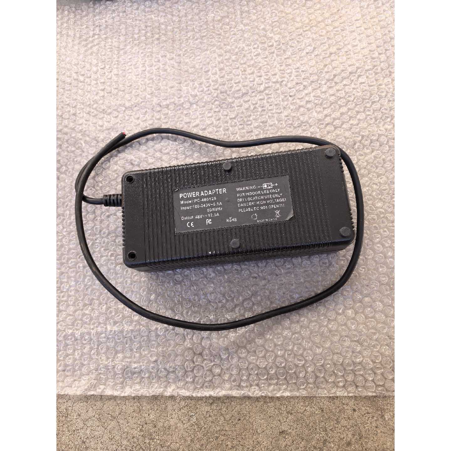 议价激光发射器适配器48V12.5A拆机件功能正常实物拍维修图片