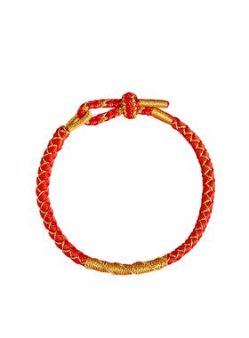 蛇年本命年好运红绳棉麻编织