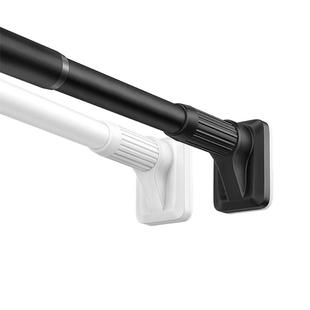 免打孔横杆支架伸缩晾衣杆窗帘支撑晾衣架卫生间浴帘挂杆衣柜免钉