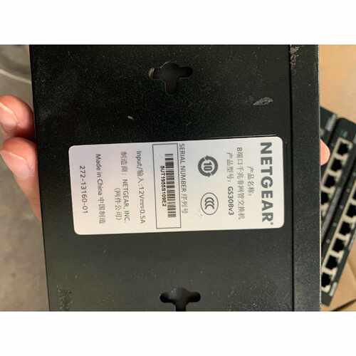 议价网件GS308v38端口千兆非网管交换机维修