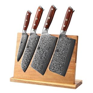 信作韵系列全套刀具大马士革钢菜刀厨房刀厨师料理刀花纹钢锻打刀