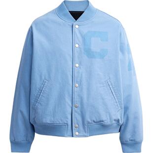 COACH/蔻驰奥莱男士棉质VARSITY 立领棒球服夹克外套