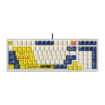 双飞燕光敏轴有线机械键盘变速