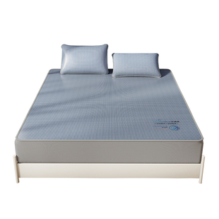 a类夏季冰丝凉席2026新款可机洗床笠款凉感床单床套三件套软席子