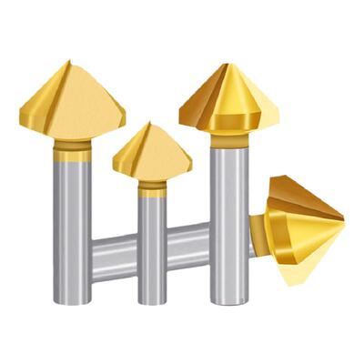 陈晨含钴倒角刀90度镀钛单刃三刃