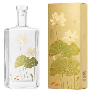 观云莲花畅饮版 艺术家联名浓香型纯粮食白酒52度500ml*2节日送礼