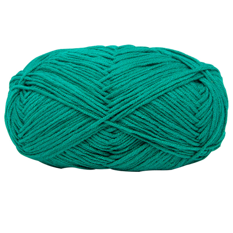 雪妃尔萌娃娃4股牛奶棉宝宝毛线手工编织婴儿专用毛线团围巾四股