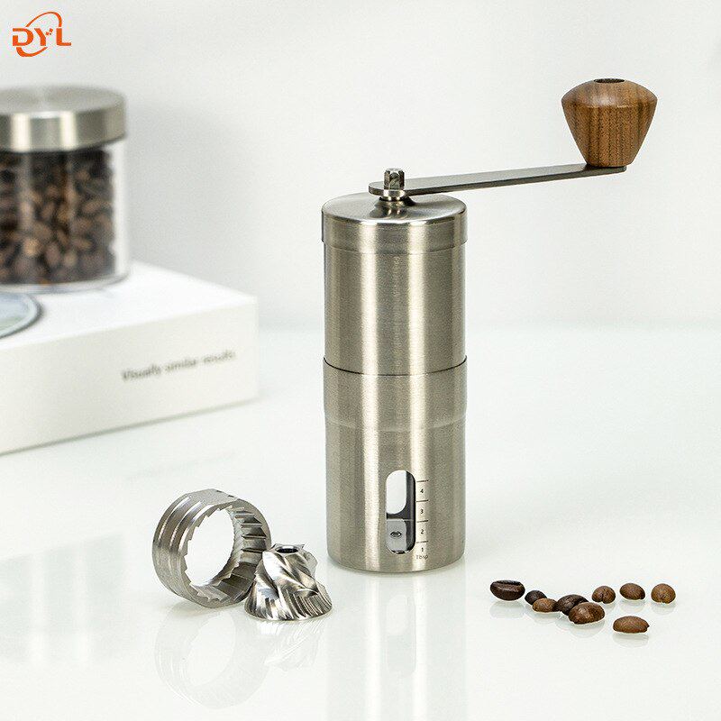 跨境爆款经典升级手摇研磨研磨器小号迷你磨咖啡豆咖啡器咖啡豆机