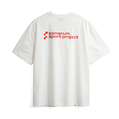 SOMENUM森林 25SS 冰感索罗娜透气运动计划印花百搭男女基础短袖