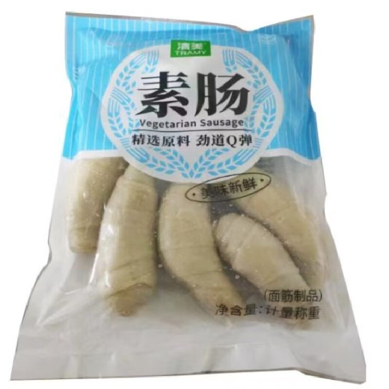 上海清美大素肠1公斤鲜面筋素肠