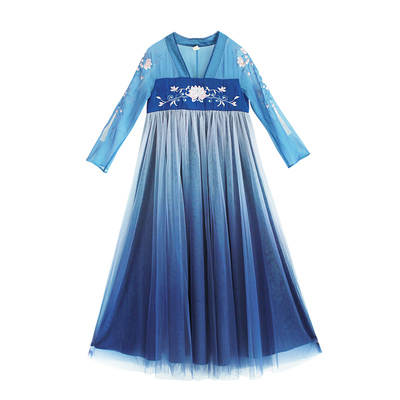 国风改良汉服襦裙女春夏连衣裙仙