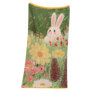 洁丽雅纯棉纱布浴巾大人家用棉纱吸水全棉大尺寸洗澡裹巾2025新款