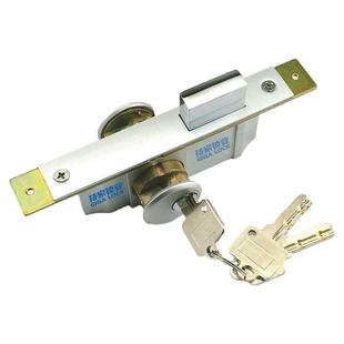 肯德基门锁有框玻璃门锁麦当劳通用型铝合金门双头锁芯锁头铝门锁