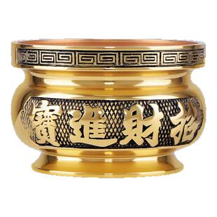 烛台香炉三件套蜡烛台座一体家用供奉供佛拜祖先敬神佛前神台供灯