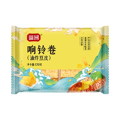 富昌响铃卷酥软吸汁120g