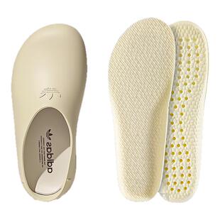 厨师鞋垫适用于阿迪达斯adidas拖鞋三叶草专用吸汗防滑加厚底原装