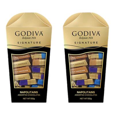 godiva歌帝梵醇享巧克力盒装105g