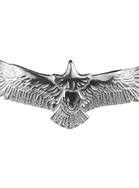 菊地健纯银金头迷你小鹰吊坠男女