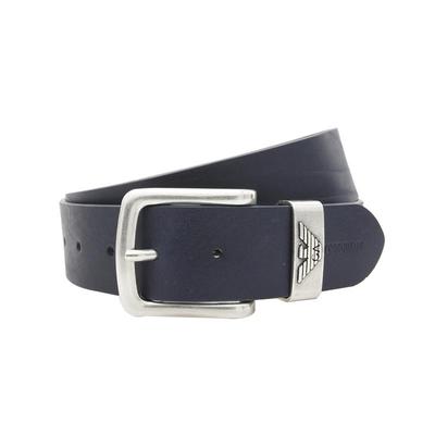 真皮皮带Armani男士针扣