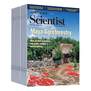 【单期/订阅】American Scientist 美国科学家期刊 2026全年订购6期 英文原版国外过期刊纸质2025年英语学习科普科技读物杂志