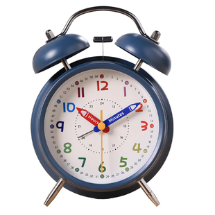 闹钟学生专用起床神器新款高颜值儿童桌面时钟表摆件台式强力叫醒