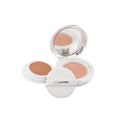 日本salmon鲑鱼气垫水光遮瑕