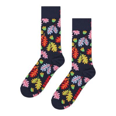 【春夏款】Happy Socks潮牌秋叶个性创意袜子百搭小众中筒袜
