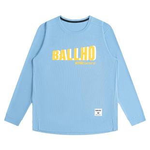 BALLHO 新美式篮球短袖速干T恤训练运动球衣男宽松上衣长袖投篮服