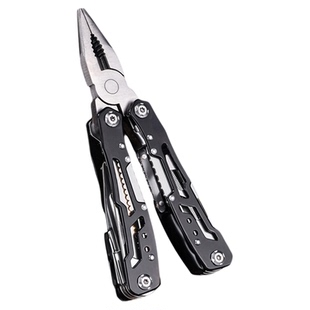 功能折叠钳子老虎钳折叠小刀随身户外便携组合钥匙扣开瓶器螺丝刀