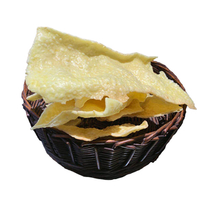 江西赣南土特产手工沙炒烫皮 定南特产 客家休闲零食多省一件包邮