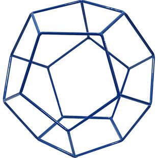 教具正多面体凹凸二十面体正方体正八12四大号铁数学立体几何模型