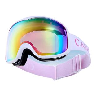 骆驼防雾双曲面滑雪护目镜户外透气高清滑雪眼镜男女防风护目镜