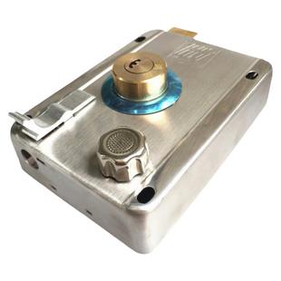 优质304不锈钢锁大门锁室内外房门锁家用老式铁门木门金属锁 钥匙