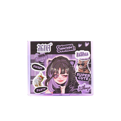 荔树吸油纸面部控油女专用高级感面纸带粉扑式控油脸部卫生便捷