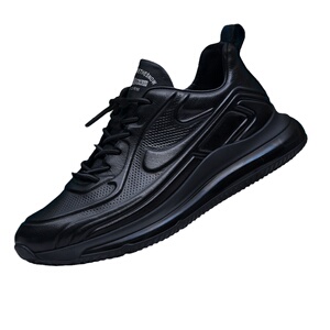 男鞋2025秋季新款潮真皮运动鞋男士休闲百搭气垫软底头层牛皮皮鞋