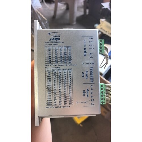 询价下单YAKO研控2D68MH步进驱动器，V1.2版，拆机件，实物