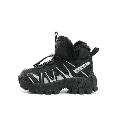 HANGTEN欢腾儿童雪地靴加绒加厚保暖冬季防水防滑男童女童大棉鞋