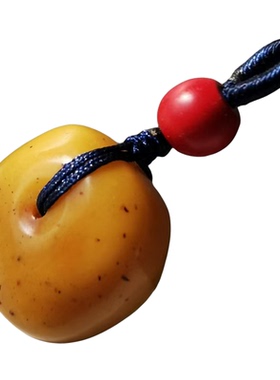 9429西亚老蜜蜡饼珠子 古董珠宝文玩配饰吊坠可定制编绳手串项链