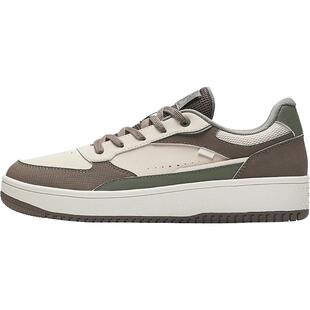 安踏板鞋男鞋冬季新款皮面低帮休闲鞋运动鞋官方旗舰店小白鞋男款