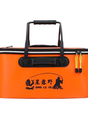 鱼桶活护钓折叠装水一体成钓箱鱼