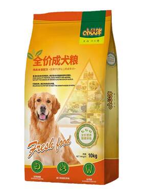 小伙伴成犬粮10kg鸡肉米饭