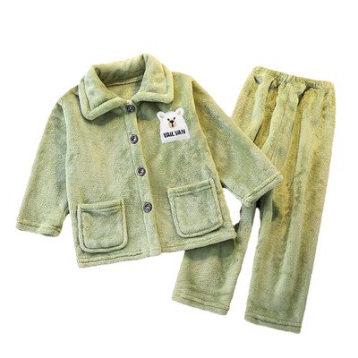 睡衣冬季加绒加家居服儿童