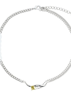 BZV原创羚羊公主个性小众项链