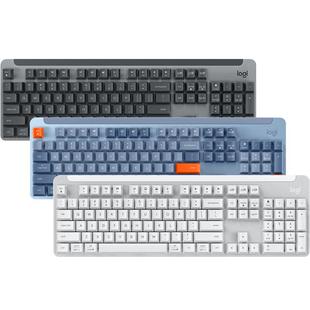 罗技K865无线键盘蓝牙机械104键笔记本电脑游戏办公省电打字专用